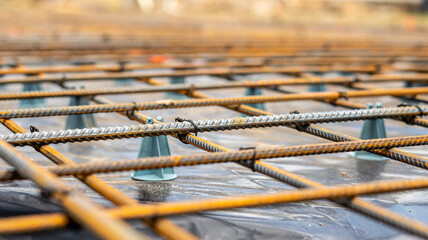 foundation and footers setup for concrete