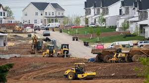 a residential community under construction