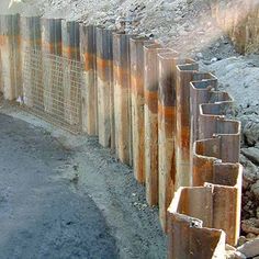 interlocking sheet piles